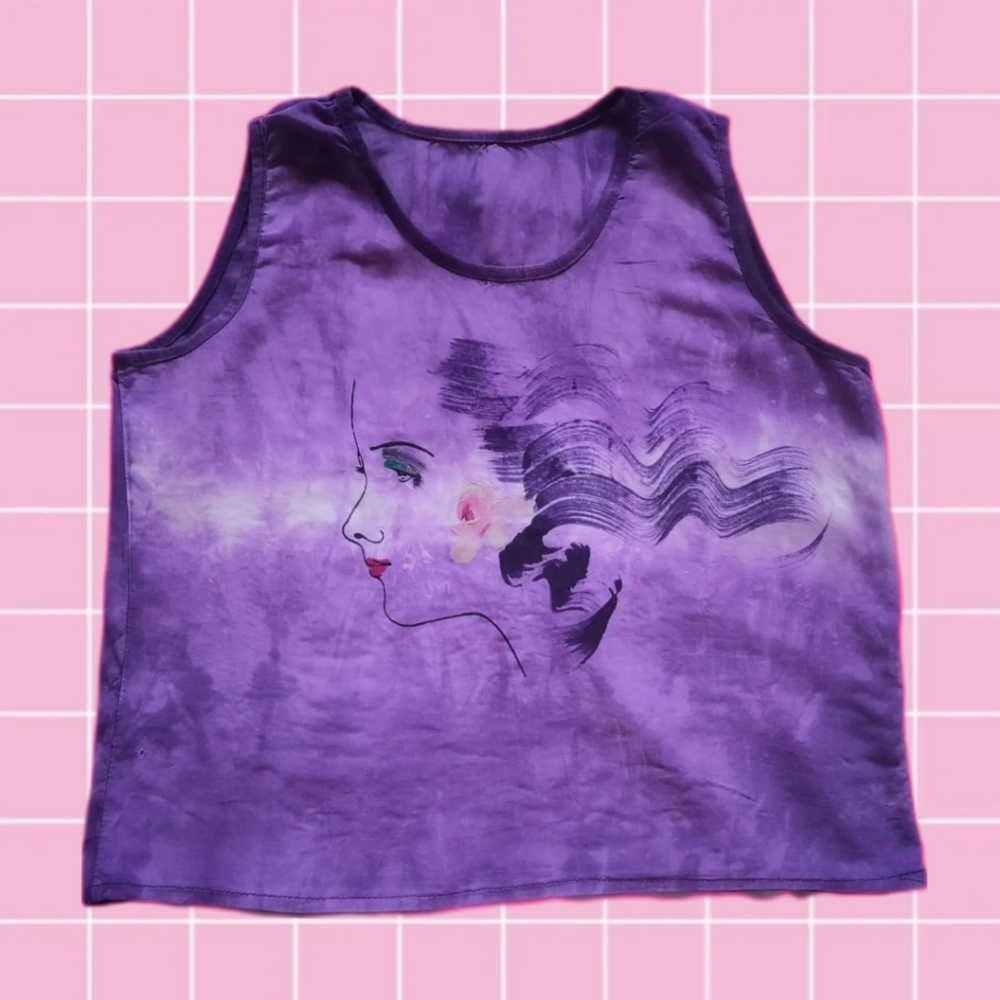Vintage 80's Vaporwave Tank